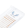 White Eyelash Extension 0.07 C/D Mix Trays DeerLashes